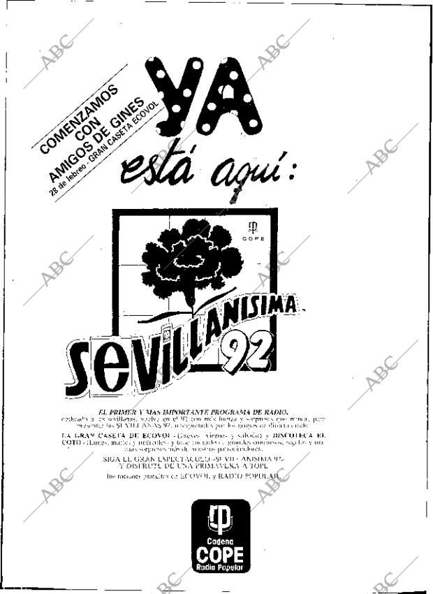 ABC SEVILLA 24-02-1992 página 4