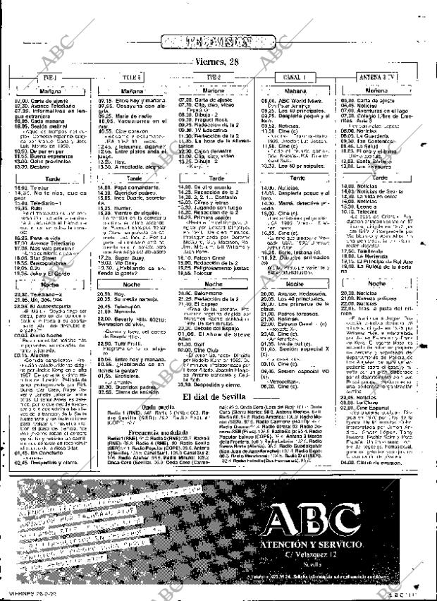 ABC SEVILLA 28-02-1992 página 111