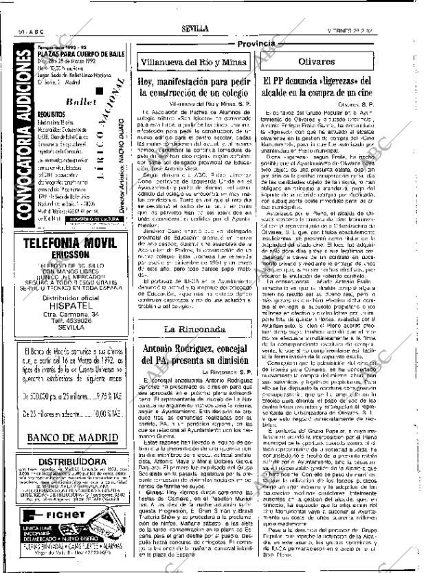 ABC SEVILLA 28-02-1992 página 50