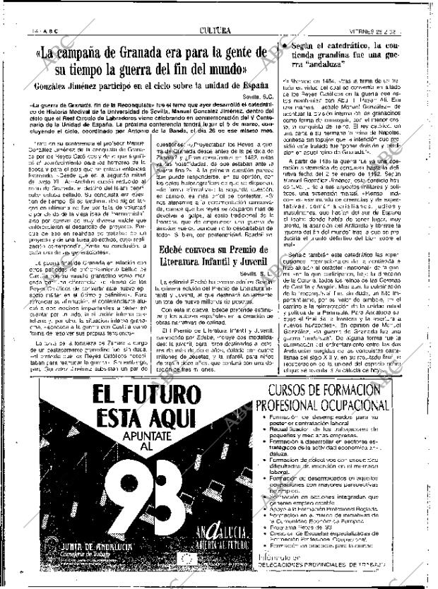 ABC SEVILLA 28-02-1992 página 64