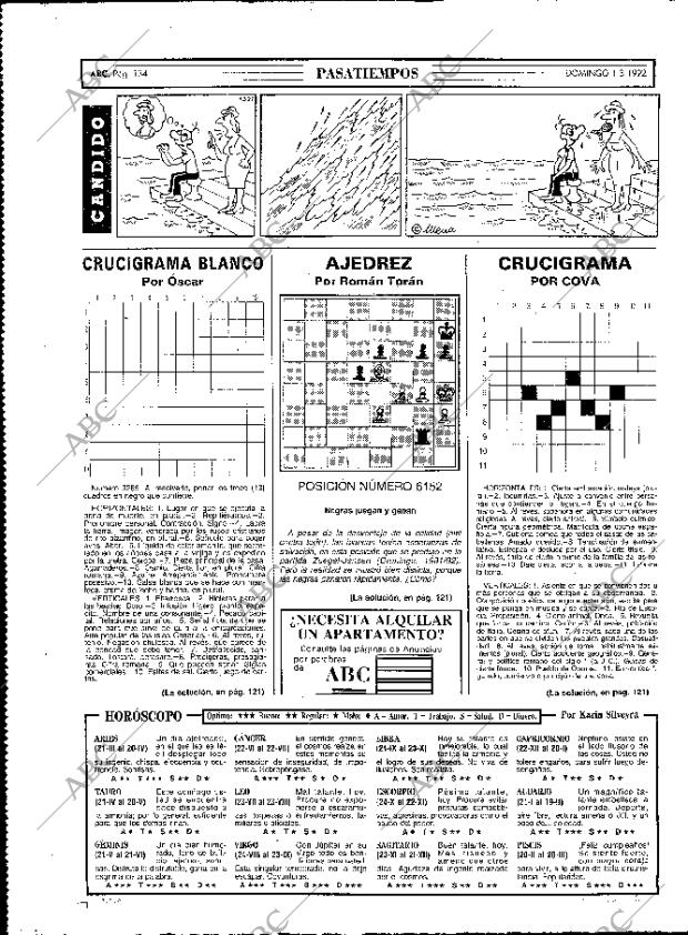 ABC MADRID 01-03-1992 página 134