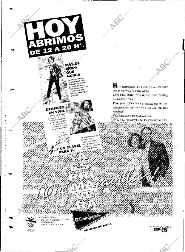 ABC MADRID 01-03-1992 página 152