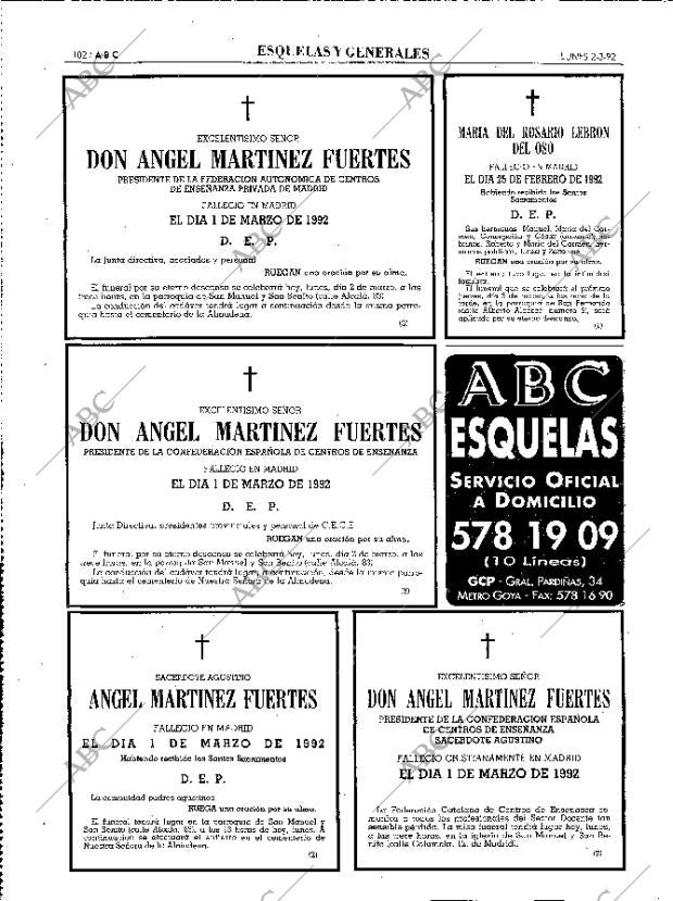 ABC MADRID 02-03-1992 página 102