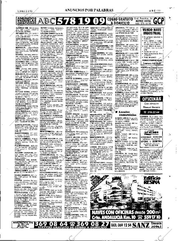 ABC MADRID 02-03-1992 página 111