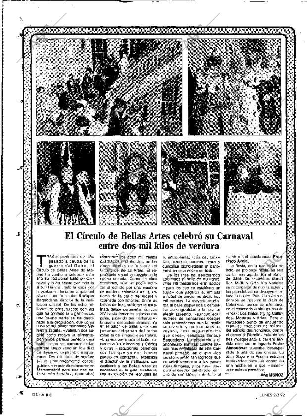 ABC MADRID 02-03-1992 página 122