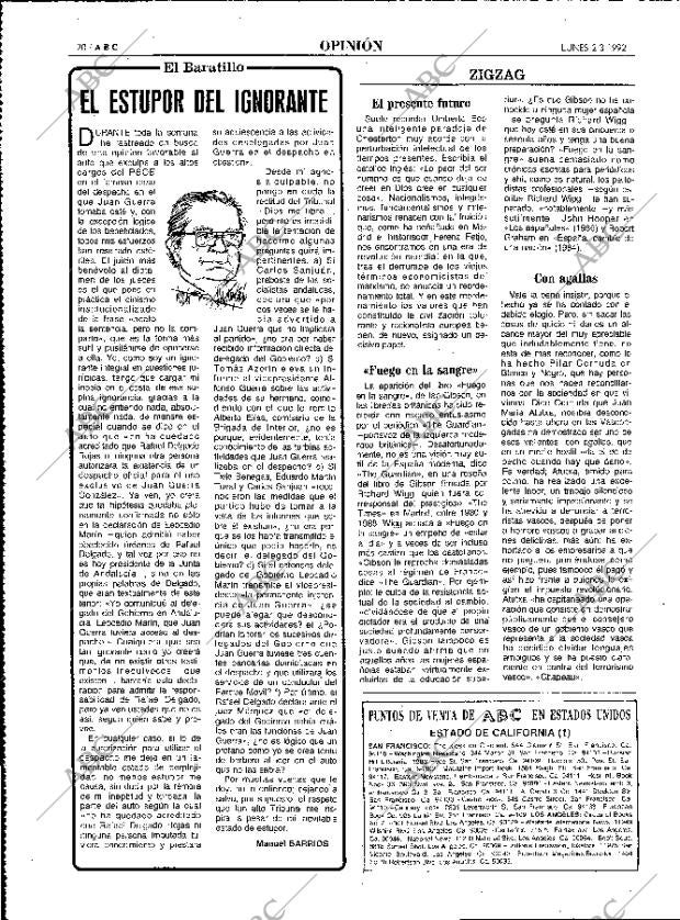 ABC MADRID 02-03-1992 página 20