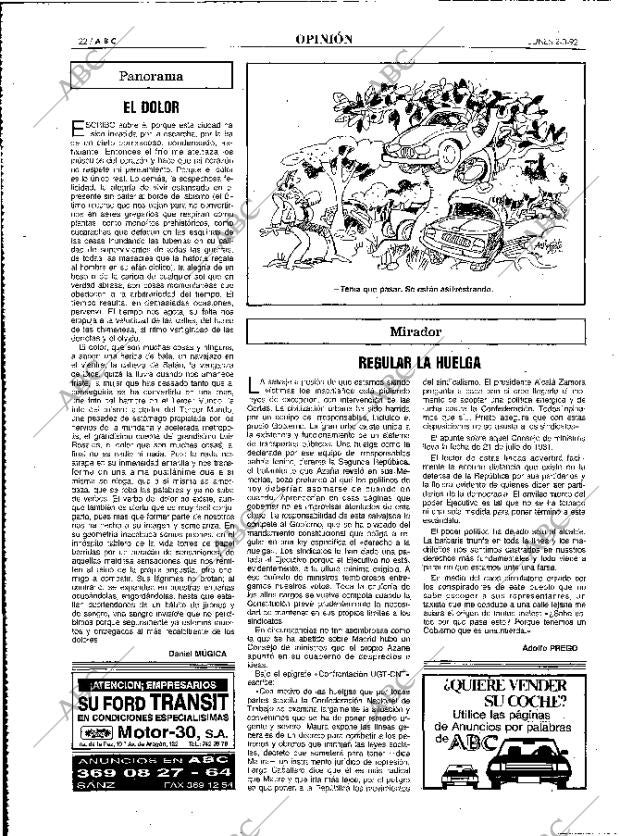 ABC MADRID 02-03-1992 página 22
