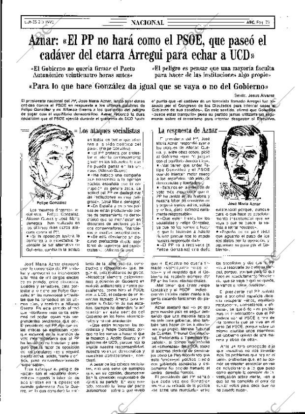 ABC MADRID 02-03-1992 página 23