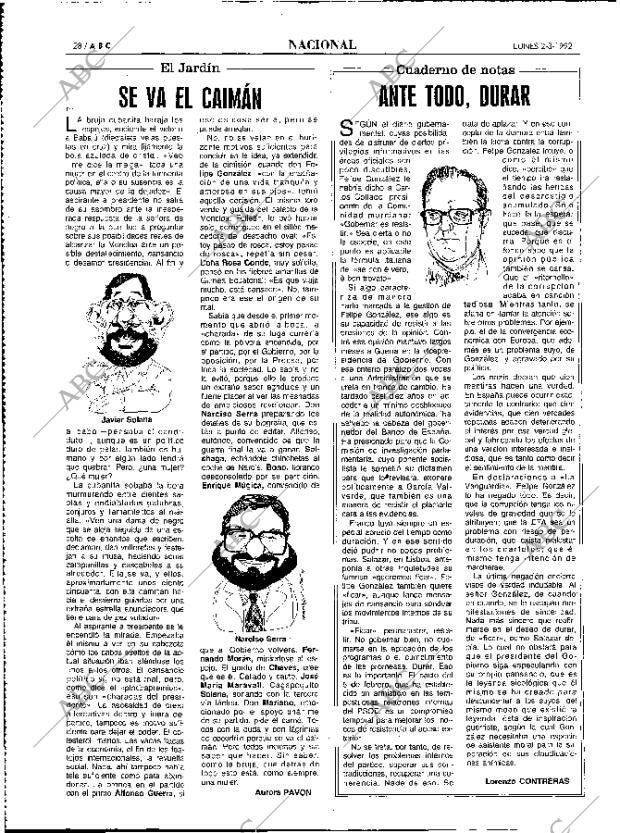 ABC MADRID 02-03-1992 página 28