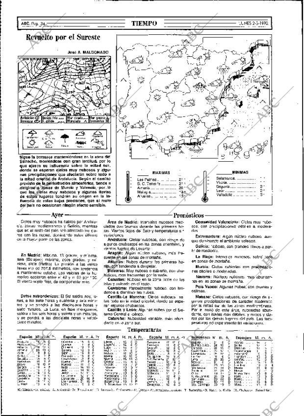 ABC MADRID 02-03-1992 página 34