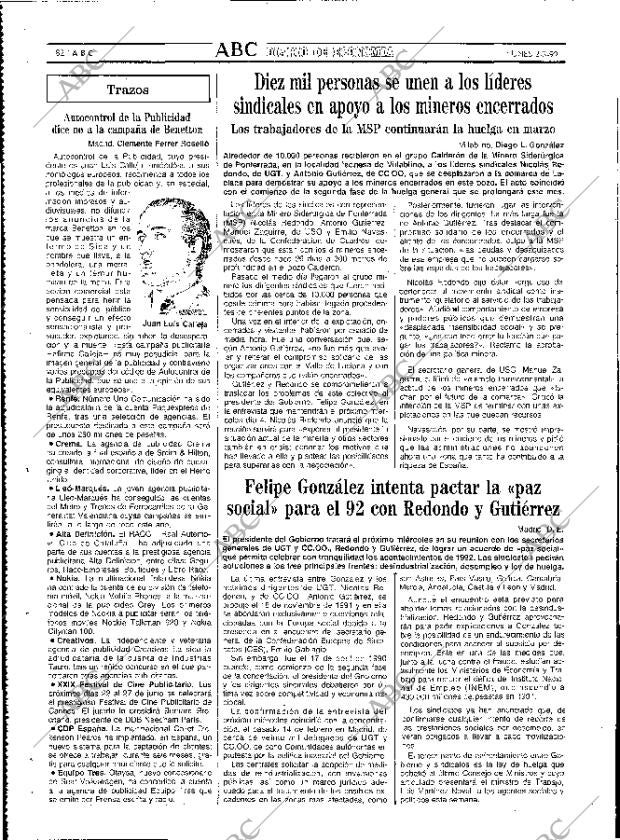 ABC MADRID 02-03-1992 página 82