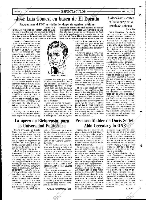 ABC MADRID 02-03-1992 página 93