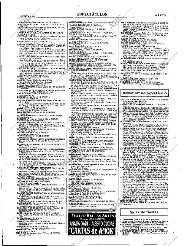 ABC MADRID 02-03-1992 página 99
