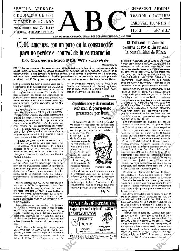 ABC SEVILLA 06-03-1992 página 13