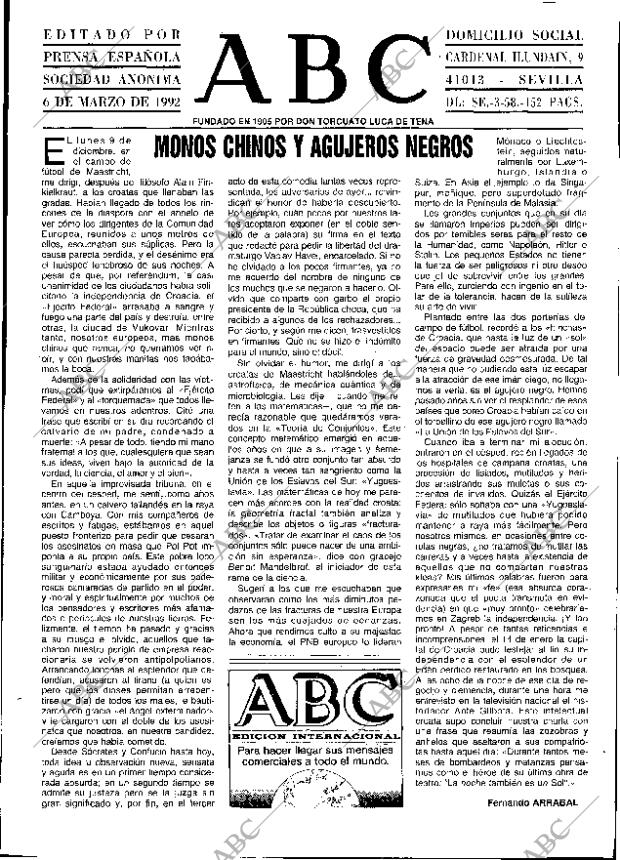 ABC SEVILLA 06-03-1992 página 3