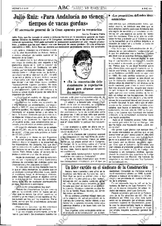 ABC SEVILLA 06-03-1992 página 65
