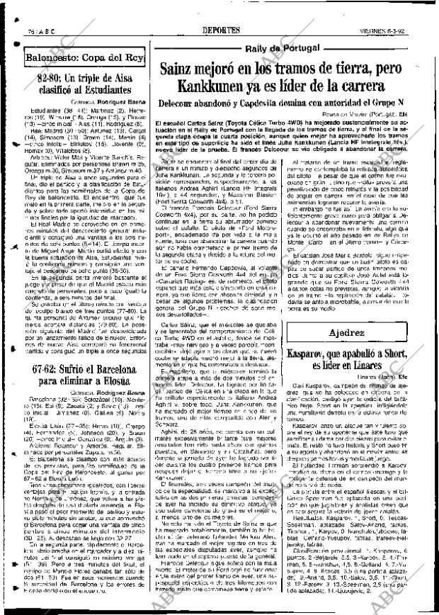ABC SEVILLA 06-03-1992 página 76