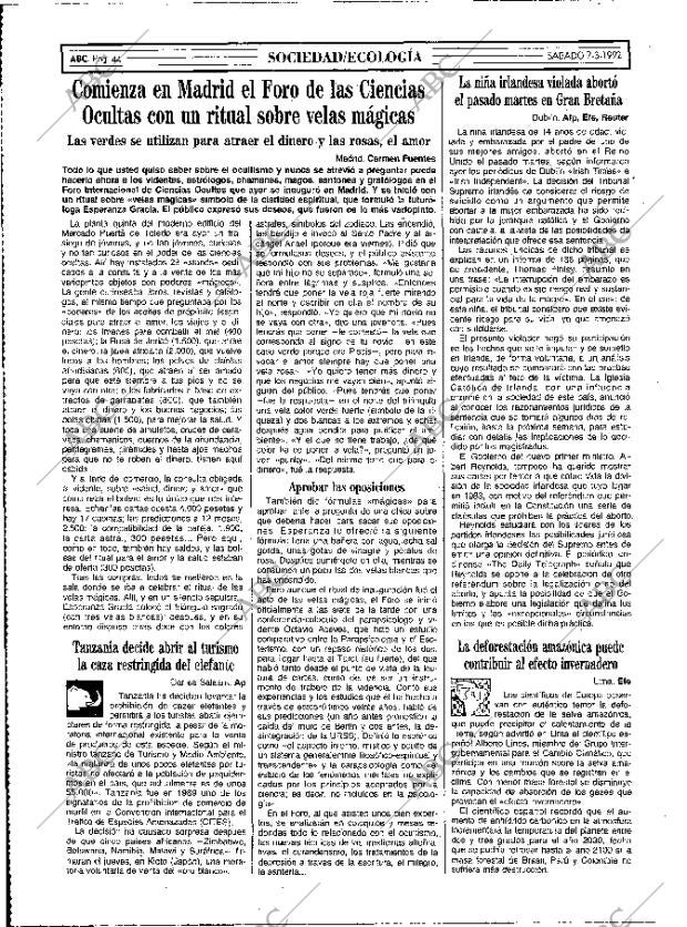 ABC MADRID 07-03-1992 página 44