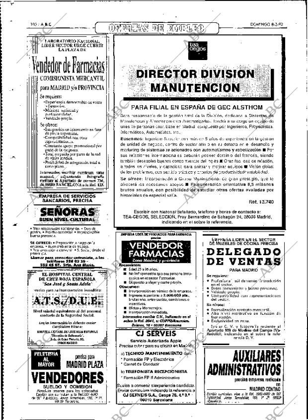 ABC MADRID 08-03-1992 página 100
