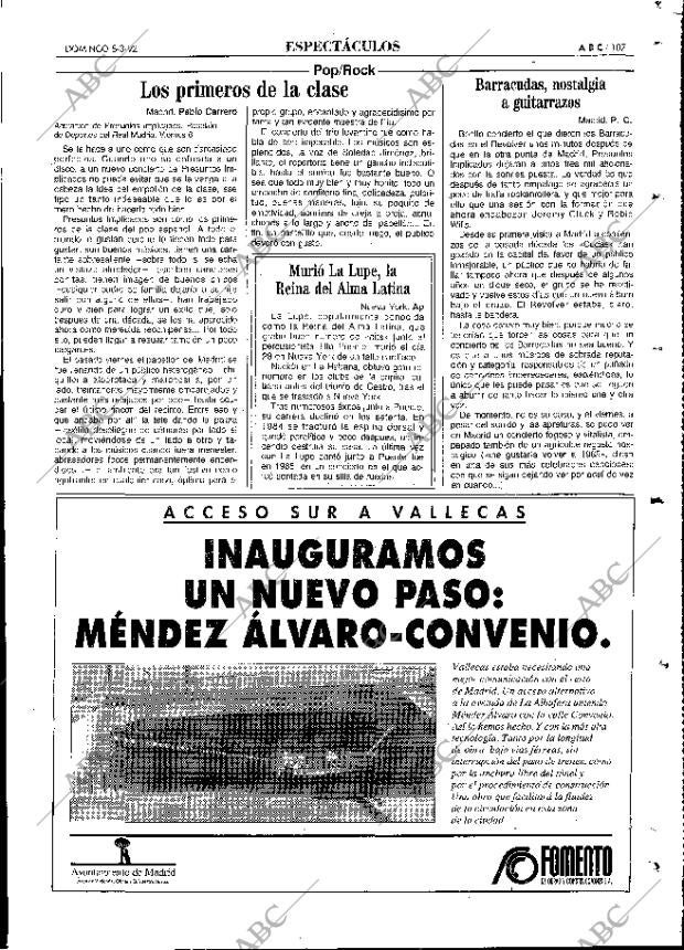 ABC MADRID 08-03-1992 página 107