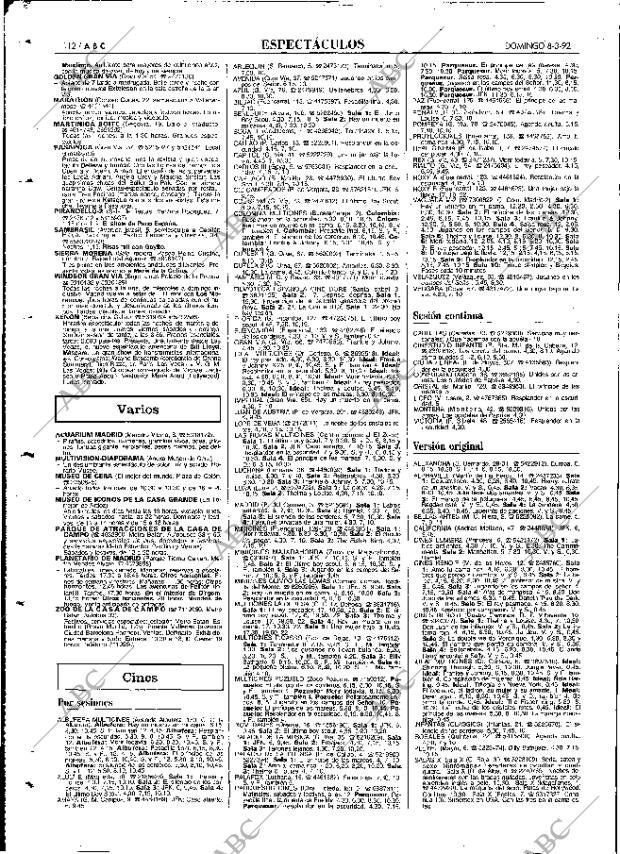 ABC MADRID 08-03-1992 página 112