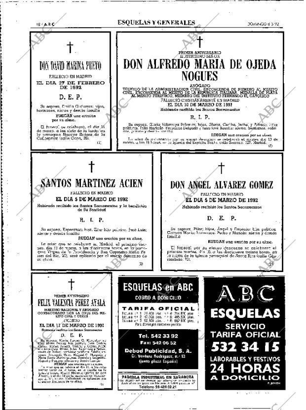 ABC MADRID 08-03-1992 página 118