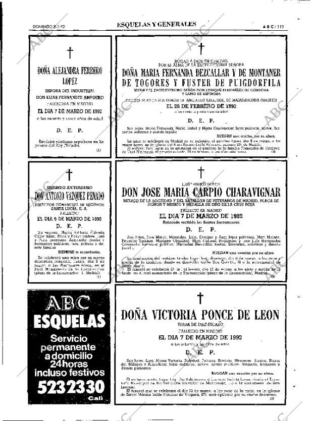 ABC MADRID 08-03-1992 página 119