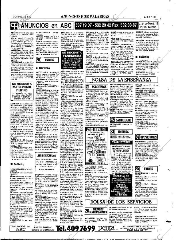 ABC MADRID 08-03-1992 página 133