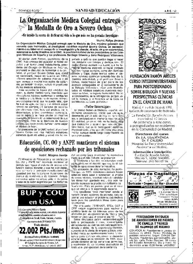 ABC MADRID 08-03-1992 página 63