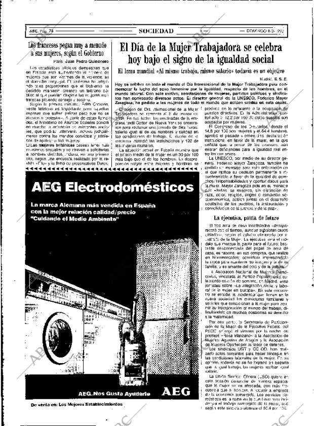 ABC MADRID 08-03-1992 página 74
