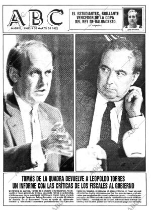 ABC MADRID 09-03-1992 página 1