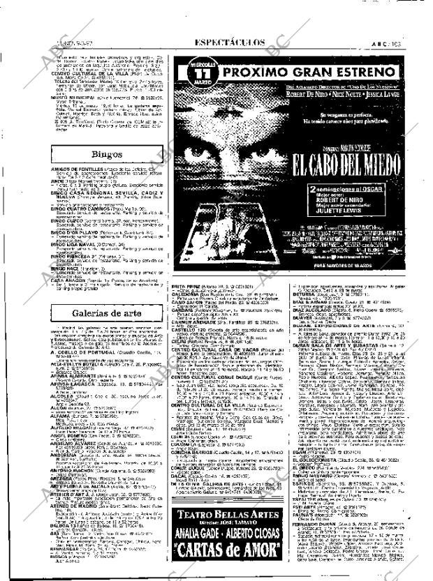 ABC MADRID 09-03-1992 página 103