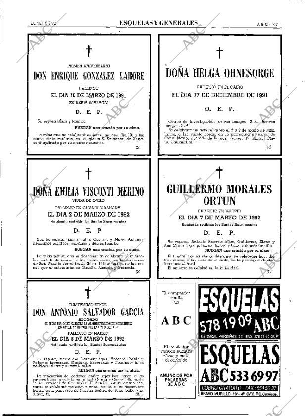 ABC MADRID 09-03-1992 página 107