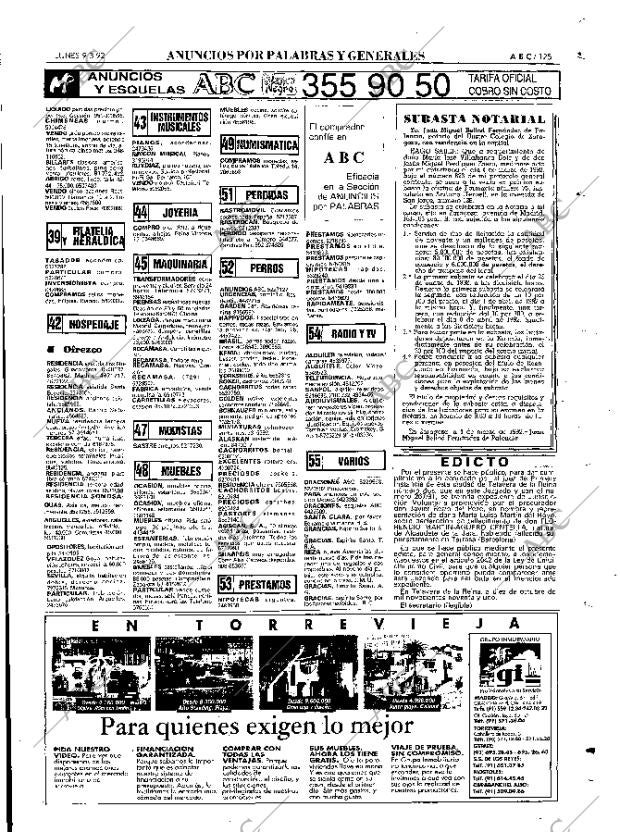 ABC MADRID 09-03-1992 página 125