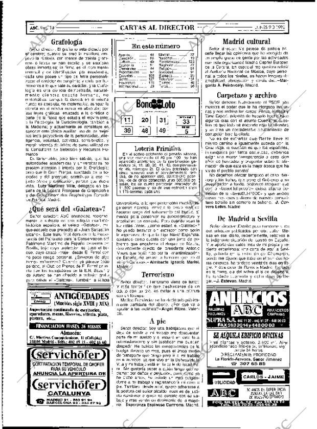 ABC MADRID 09-03-1992 página 14