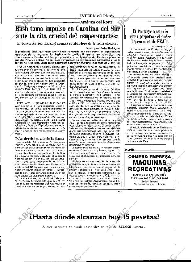 ABC MADRID 09-03-1992 página 31