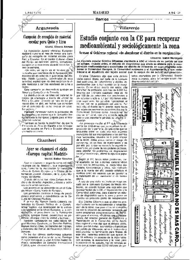 ABC MADRID 09-03-1992 página 39