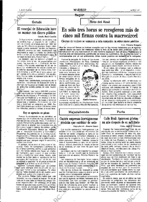 ABC MADRID 09-03-1992 página 41