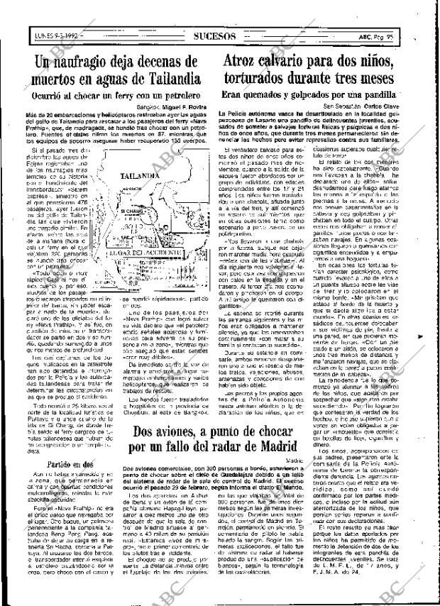 ABC MADRID 09-03-1992 página 95