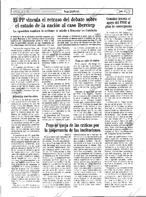 ABC MADRID 10-03-1992 página 21