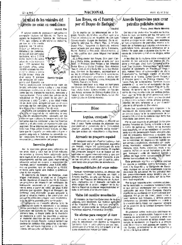 ABC MADRID 10-03-1992 página 22