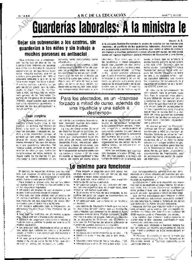 ABC MADRID 10-03-1992 página 64