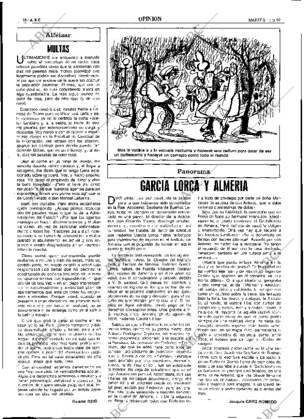 ABC SEVILLA 10-03-1992 página 18