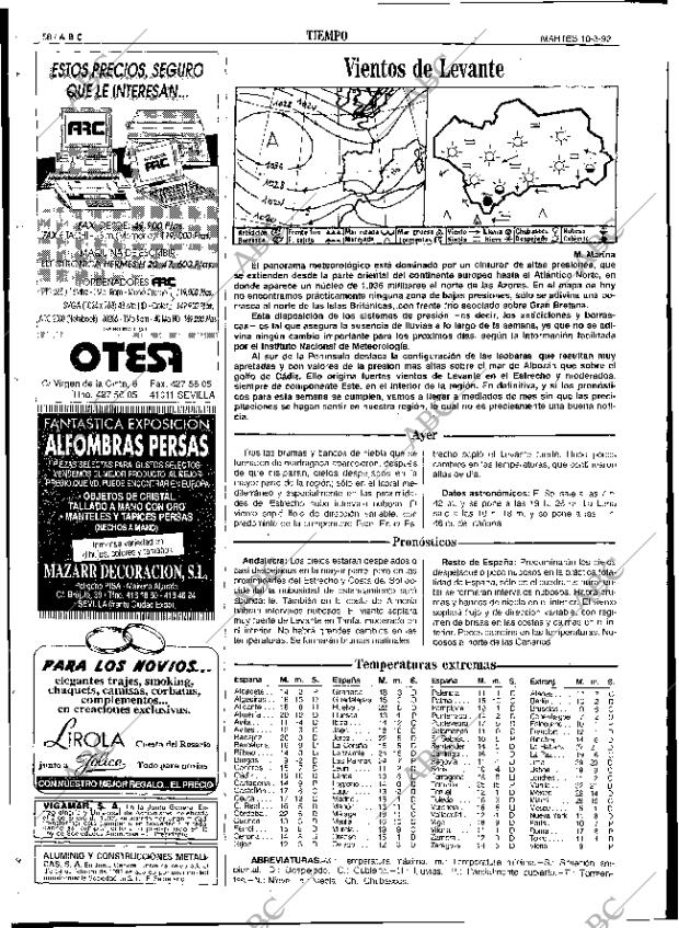 ABC SEVILLA 10-03-1992 página 58