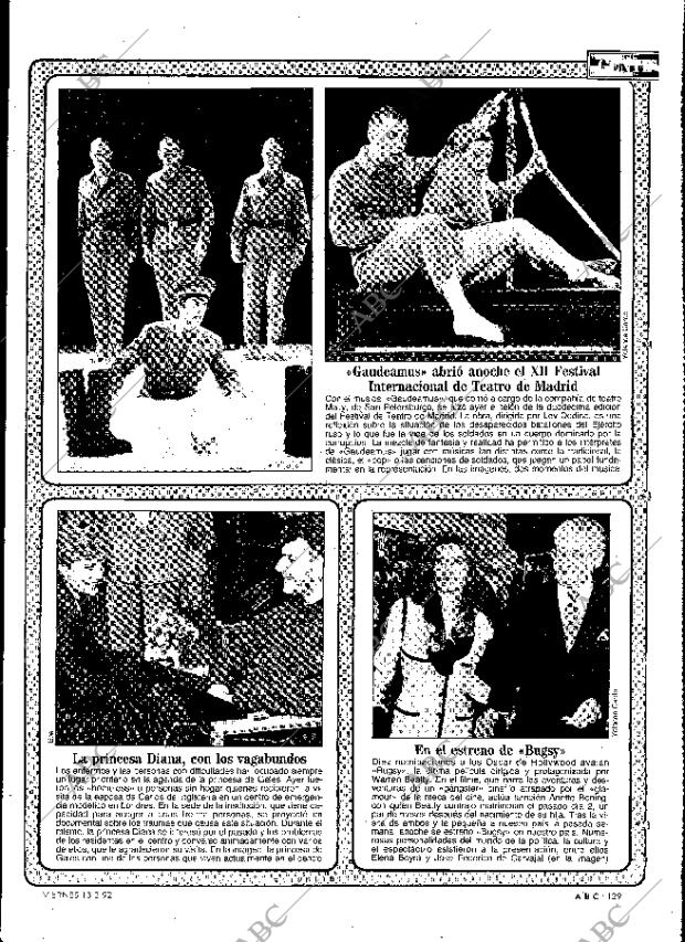 ABC MADRID 13-03-1992 página 129