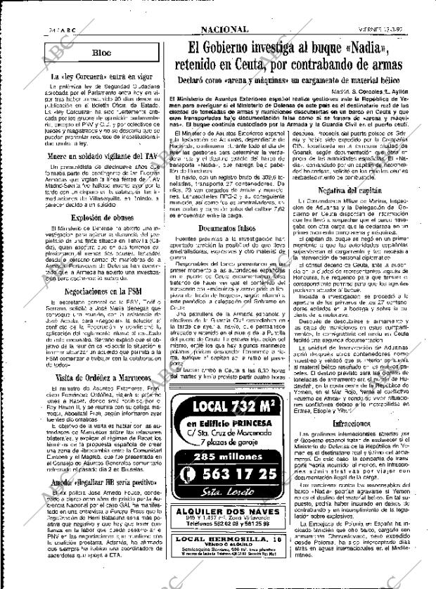 ABC MADRID 13-03-1992 página 24