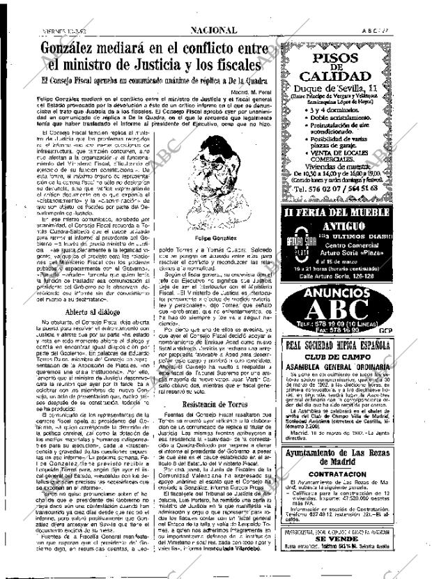 ABC MADRID 13-03-1992 página 27