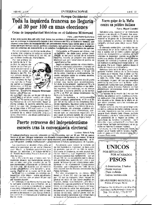 ABC MADRID 13-03-1992 página 33