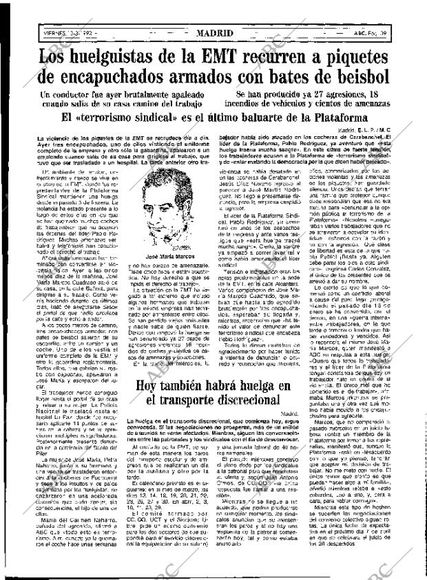 ABC MADRID 13-03-1992 página 39