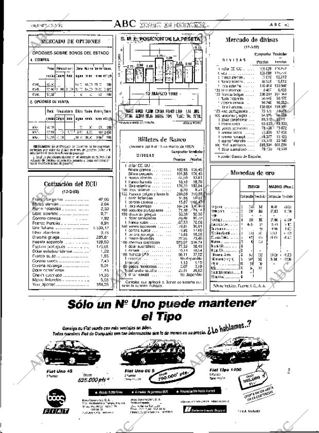 ABC MADRID 13-03-1992 página 63